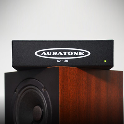 Der passende Stereo-Verstärker für die legendären Auratone Mixcubes.